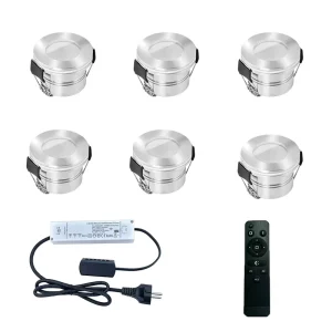 LED Aluminum Mini Spotlight Warm White Easy Installation Housing Display Cabinet & Wine Cabinet Light for Outdoor Verandas