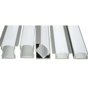 LED Aluminum Profile 6000 Series with Customized Mould Bending & Cutting Services for Decorations LED Strip Light