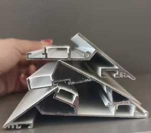 LED Aluminum Profile Ceiling Wall Wash Angled Light Ultra Thin Extrusion Channel for Gypsum Drywall Suspended Ceiling