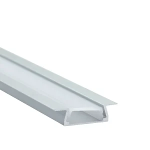 LED Aluminum Profile Extrusion 7*22 Diffuser Endcaps Clips LED Aluminium Profile for LED Strip Light