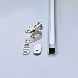 LED Aluminum Profile Extrusion Channel Strip Lights Recessed Surface Mounted Channel with PC Diffuser Housing Lighting