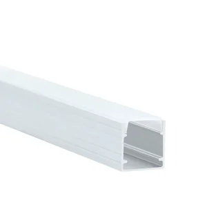 LED Aluminum Profile Extrusion Diffuser Endcaps Clips LED Aluminium Profile for LED Strip Light 15*15 mm