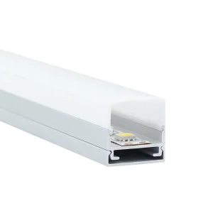LED Aluminum Profile Extrusion Diffuser Endcaps Clips LED Aluminium Profile for LED Strip Light 20*20 mm