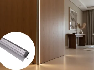LED Aluminum Profile Light for Wood Wall Panels and Outside Corner Trim Lighting OEM Factory YB3002PRO 0
