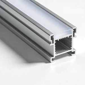 LED Aluminum Profile Lighting Frame Extruded Aluminum Housing Architectural Light Channel Custom Extrusion for Strip Fixtures