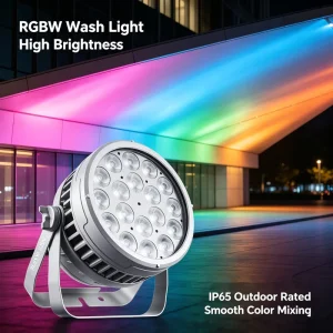 LED Architectural Wash Light IP65 Aluminum Heat Dissipation Remote Control Outdoor Landscape Building Facade Lighting