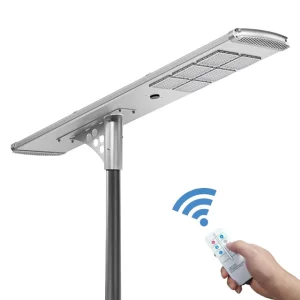 LED Area Light IP65 Waterproof Integrated Solar Street Light 100W For Outdoor Lighting