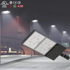 LED Area Parking Lot Shoebox Street Light 150W 200W 240W 300W 400W 500W Led Street Light CE UL 160LM LED IP66 Outdoor Lighting