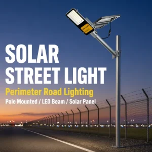 LED Automatic Separate 400W IP65 Mono Si Solar Panel Split Solar Street Light 7500K 8000K for Outdoor Garden