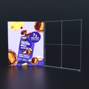 LED Backlit or EdgeLit Display Wall Mounted Trade Show Equipment Advertising Tension Fabric Lightbox