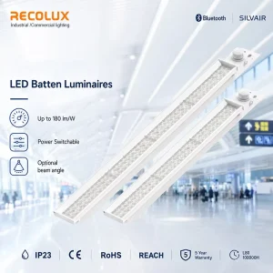 LED Batten Light Manufacturer Power Switchable DALI Linear Luminaire for B2B Project Lighting