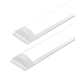 LED Batten Light Office Classroom Study ETL SAA ROHS Certified 6000K IP33 3 Year CRI80 100% Efficiency
