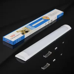 LED Batten Purification Light 20W 30W 40W 60W Tube Fixture Ceiling Lamp for Office Living Room Bathroom Kitchen Garage Warehouse