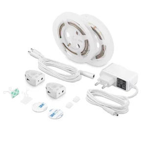 LED Bed Light Fixture Motion Sensor Activated Warm White Cabinet Light Night Light for Bedroom