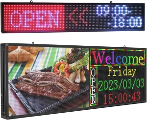 LED Billboard P3 Indoor Outdoor LED Scrolling Sign RGB Video Wall Display Module
