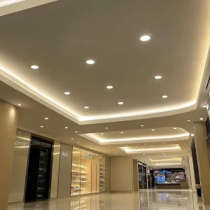 LED COB Downlight Recessed Round Trimless Warm Cool White Day Light LED Downlight for Mall Hotel
