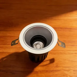 LED COB Spotlight Recessed Ceiling Light Modern Aluminum High Brightness Durable Eco-Friendly IP44 5-Year Warranty for Home