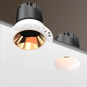 LED COB Spotlight Trimless Frameless Indoor Jewelry Cabinet Showcase 2700K 20W 220 240V Anti Glare Adjustable Modern Ceiling