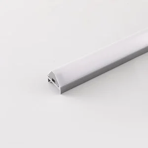 LED Cabinet Light Triangular Aluminum PC Profile Cove Light Ceiling Strip Dimmable High CRI 90 Contemporary Flat