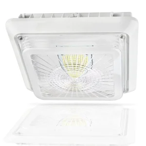 LED Canopy Gas Station Warehouse Light 150W 21000LM Surface Mount Ceiling Light 5700K 600W HID HPS Equivalent IP65 Rated