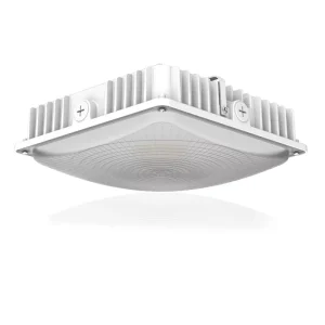LED Canopy Lights Outdoor50w 75W 100 277V IP65 Waterproof for Carport Gas Station Tunnel Warehouse 10 * 10