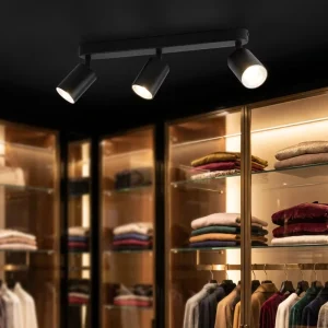 LED Ceiling Track Light for Commercial Showroom Clothing Store 3000K 6500K Color Temperature CRI 80 90