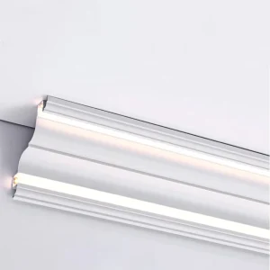 LED Ceiling Wall Corner Light Aluminum Channel Profile up Down Glare Wall Washer Surface Mounted Ceiling Free