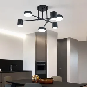 LED Chandelier Ceiling Lamp for Living Room Bedroom Kitchen Mid Century Home Decor Lighting Bar Ceiling Lights AC 110/220V
