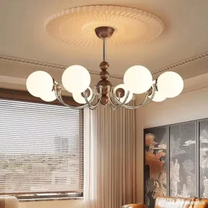 LED Chandelier Small Pendant Ceiling Light Iron Modern Design
