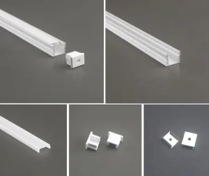 LED Channel Light LS 049 16*12mm Cabinet Led Profile Diffuser Profile Extrusion for LED Strip