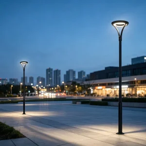 LED DC SMD Street Light 3m Outdoor IP65 Waterproof Solar Powered Landscape Footlight Aluminum Alloy 50W ROHS Road