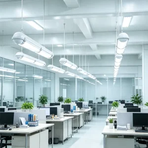 LED Daylight Tube IP65 Moisture proof Tri proof Light with Motion Sensor 7.5W Emergency Waterproof Batten Lamp for Warehouse