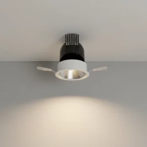 LED Downlight Dimmable Anti Glare CRI90 15w for Hotel Commercial Anti Glare Urg17 COB Rated High CRI 90 Spring Clip Recessed