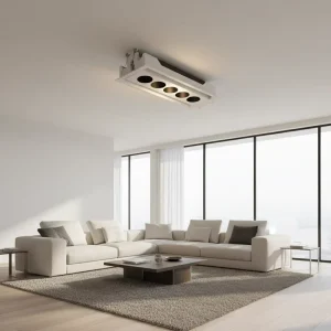 LED Downlight Dimmable CRI95 3 Year Warranty for Hotel Commercial Gs CERTIFIED Magnetic COB Track Light Multi head Surface