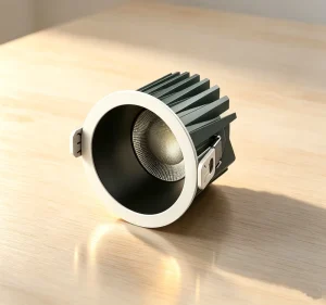 LED Downlight Full-Spectrum Anti-Glare Recessed-Mount Ceiling Light 5W 220V High-Efficiency Aluminum Remote Control