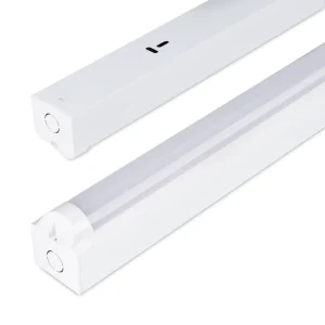 LED Emergency Batten Light 18-55W 600-1500mm T8/T10 Replacement 120-150lm/W PC Cover 5-Year Warranty Li-ion Battery