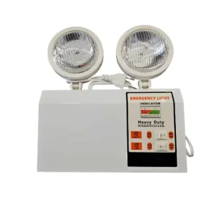 LED Emergency Exit Lights Twin Head Light 6W 3 Hours Plastic CE Certified 3-Year Warranty