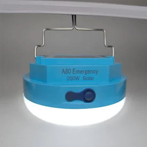 LED Emergency Light 150W/200W/250W IP44 Rated 4-10 Hours Emergency Time Outdoors Solar Camping Lamp