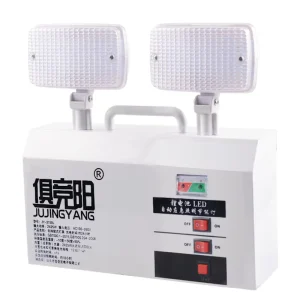 LED Emergency Light 6000K Daylight Alert Aluminum+Plastic Construction Power Failure Automatic Lighting for Export Emergency