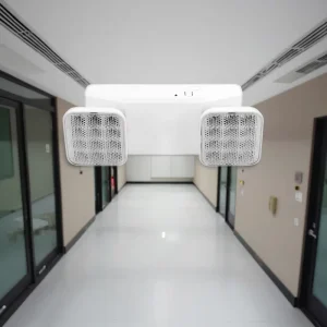 LED Emergency Light LED Twin Spot Light Rechargeable Battery IP20 Protection Wall Mounted Fire Fighting Light US