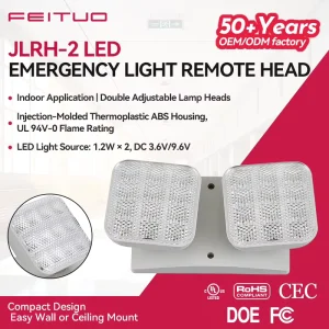 LED Emergency Light Remote Head Long Lifespan Emergency Light for Public Safety Lighting
