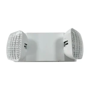 LED Emergency Light with Battery Backup Two Head Commercial Emergency LED Lights AC110V 220V Hardwired Exit Fixtures