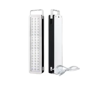 LED Emergency Lights Portable Wall Mounted 60 LED Rechargeable Emergency Lamps