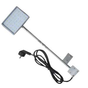 LED Exhibition Arm Light 20W SAA CE Certified Tool Free Clamp Mount for Reusable Modular Trade Show Booths