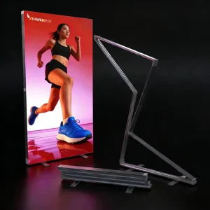 LED Fabric Portable Advertising Light Box High Brightness LED Light Box Stand Factory