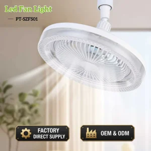 LED Fan Light Factory Direct OEM ODM Pendant Ceiling Light Remote Control 3-Speed Dimmable Silent Motor Easy Install