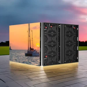 LED Fixed Full Color Outdoor Video Wall Screen IP65 Waterproof 6000 Nit Brightness for Wayfinding Education