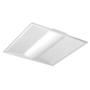 LED Flat Panel Troffer Light Milky White Cover Flicker Free Air Outlet Design Space Style Light Fixture 3C Certified Office