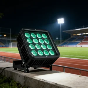 LED Floodlights Aluminum+Iron IP65 Outdoor Solar Garden Lamp RGB LED Flood Lights For Square