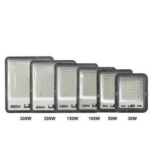 LED Floodlights High Bright Warm White 30 300W IP66 Waterproof Aluminum Road Sports Stadiums Outdoor Fixture DLC ETL US CRI80